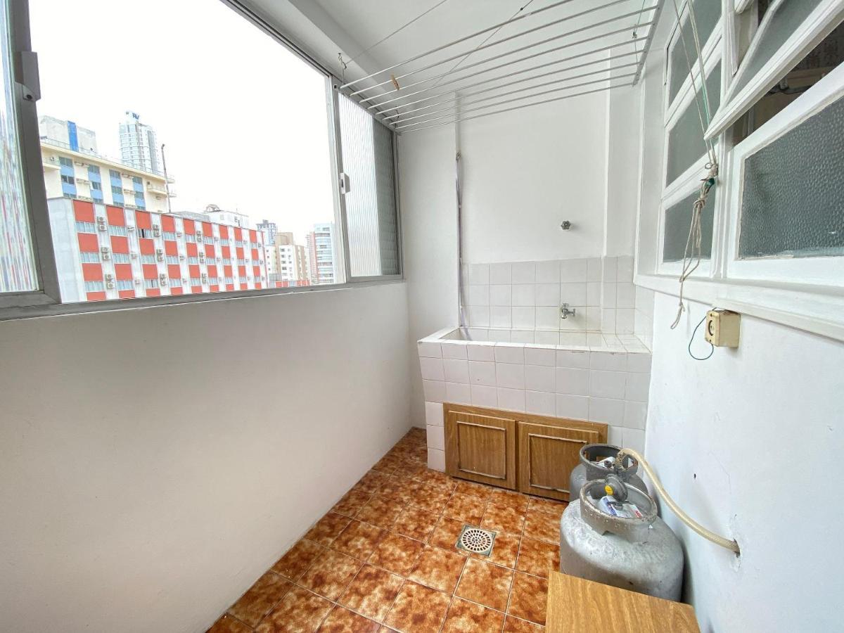 شقة Mrl73 - Quadra Mar, Climatizado, Calcadao, Sacada Balneário Camboriú المظهر الخارجي الصورة